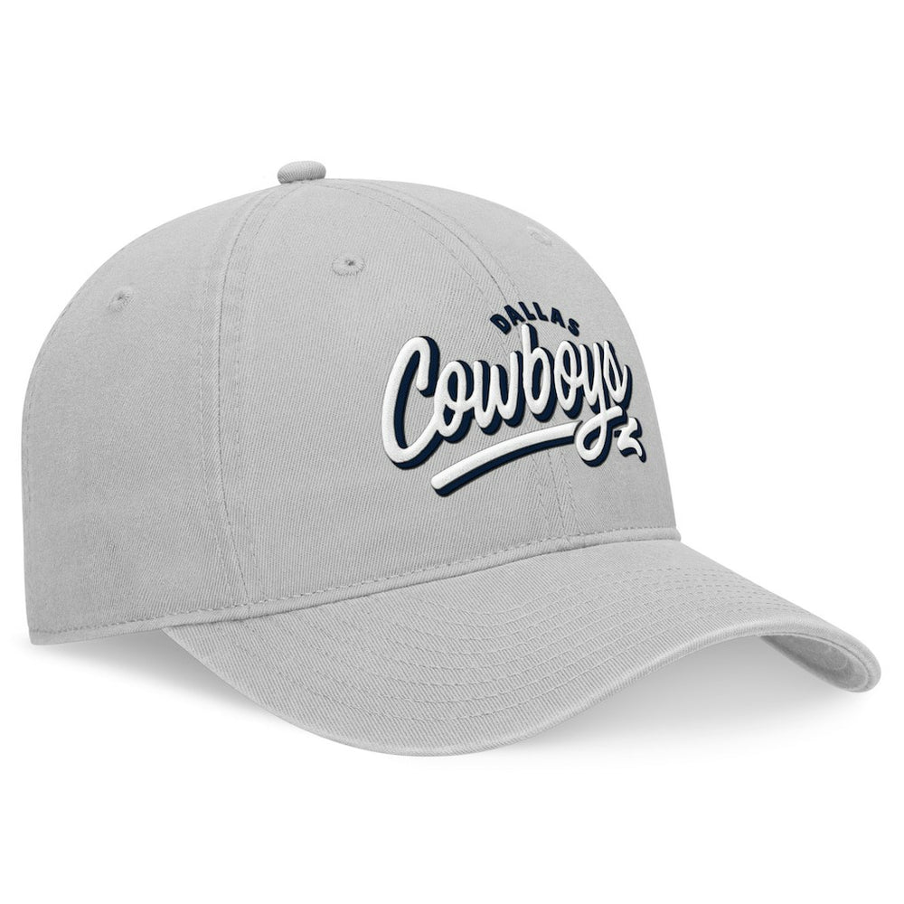 Dallas Cowboys Women's Rustic Kickoff Adjustable Hat  Gray | Fanatics