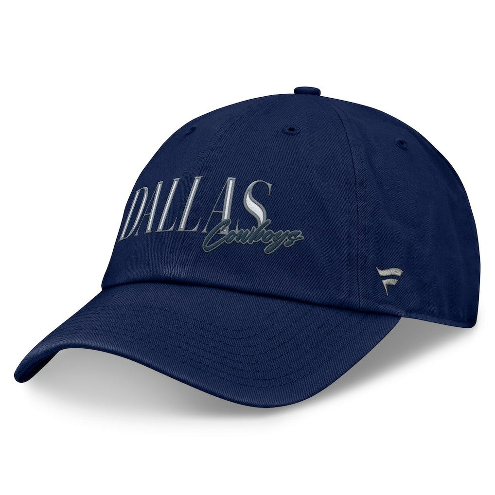 Dallas Cowboys Women's Heritage Vice Adjustable Hat Navy | Fanatics