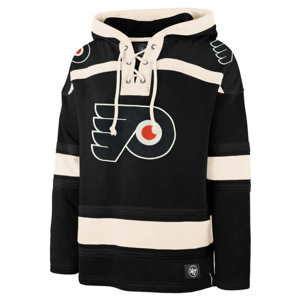 Philadelphia Flyers '47 Superior Lacer Hoodie - Black - NHL