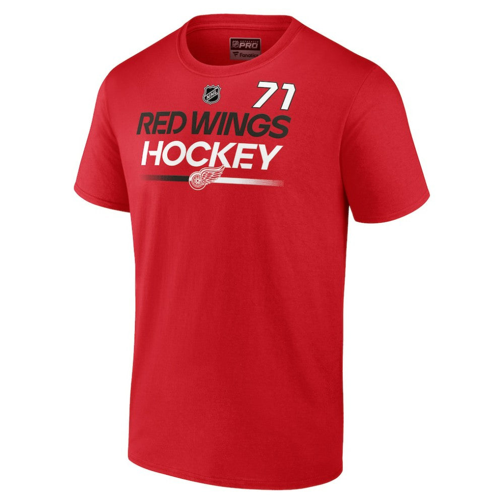 Dylan Larkin Detroit Red Wings Fanatics  Authentic Pro Prime Name & Number T-Shirt - Red - NHL