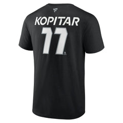 Anze Kopitar Los Angeles Kings Fanatics  Authentic Pro Prime Name & Number T-Shirt - Black - NHL