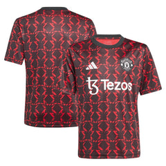 Manchester United Youth 2024/25 Pre-Match Top Black | Adidas online
