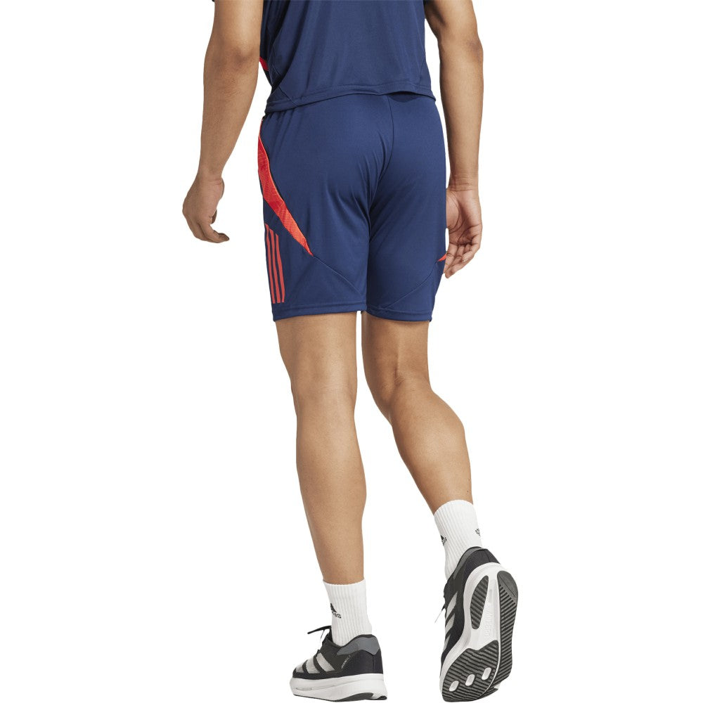 Manchester United Tiro 2024/25 AEROREADY Training Shorts Navy | Adidas Online