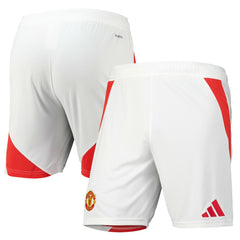 Manchester United 2024/25 Home Replica AEROREADY Shorts White | Adidas Sale