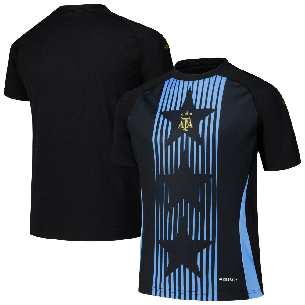 Argentina National Team Youth 2024 Pre-Match Top Black | Adidas discount