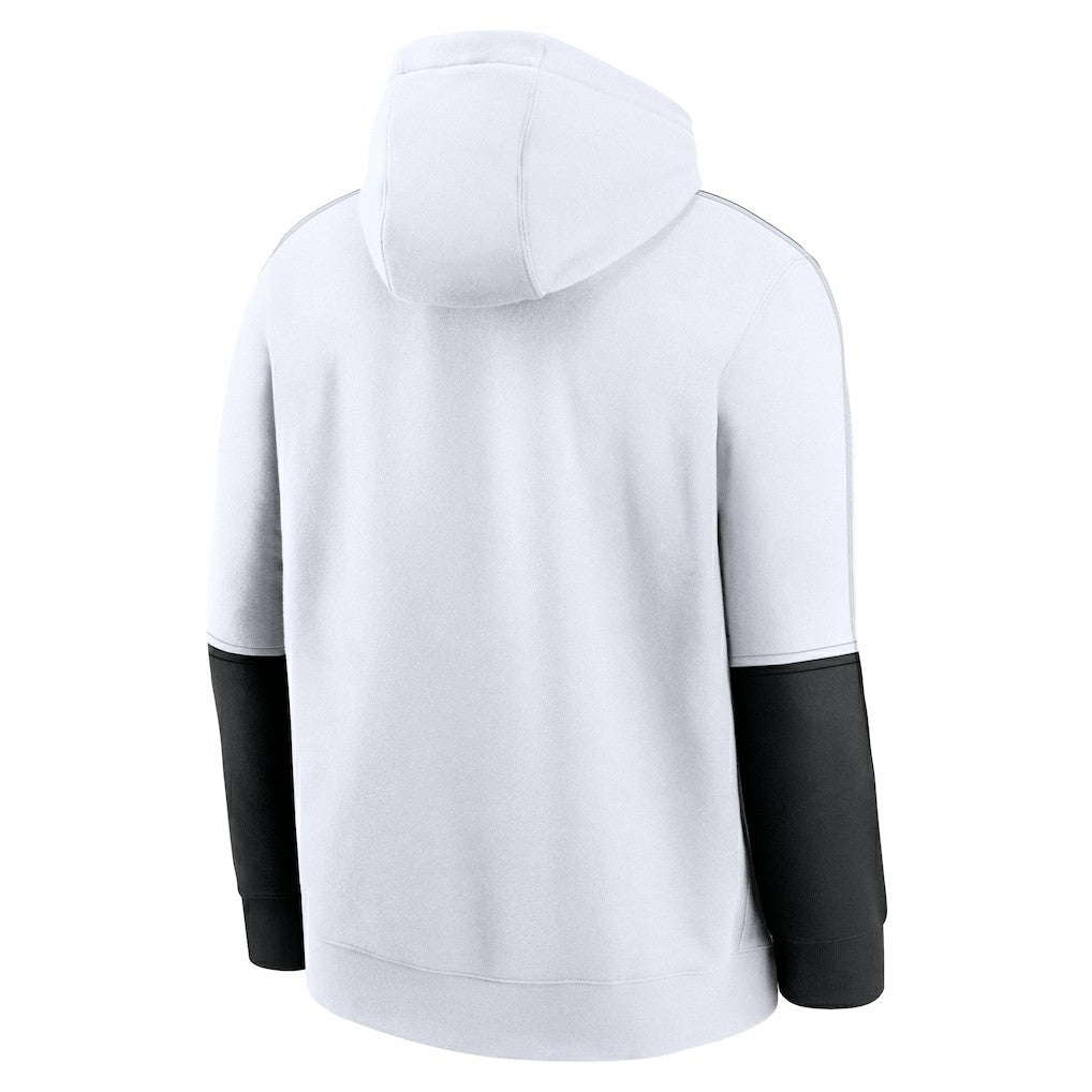 Minnesota Vikings Alternate Logo Club Pullover Hoodie White | Nike for Sale