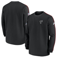 Atlanta Falcons Alternate Logo Coach Long Sleeve Top Black | Nike for Sale
