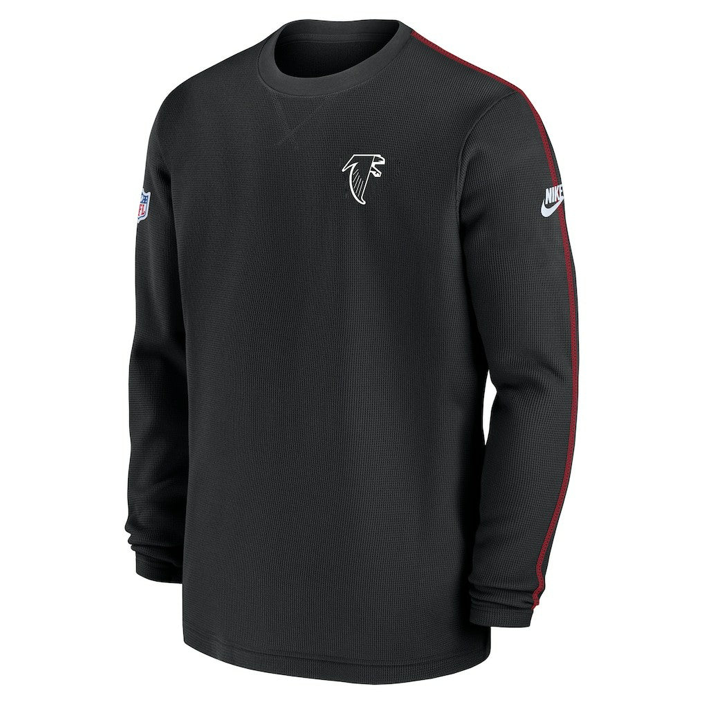 Atlanta Falcons Alternate Logo Coach Long Sleeve Top Black | Nike for Sale