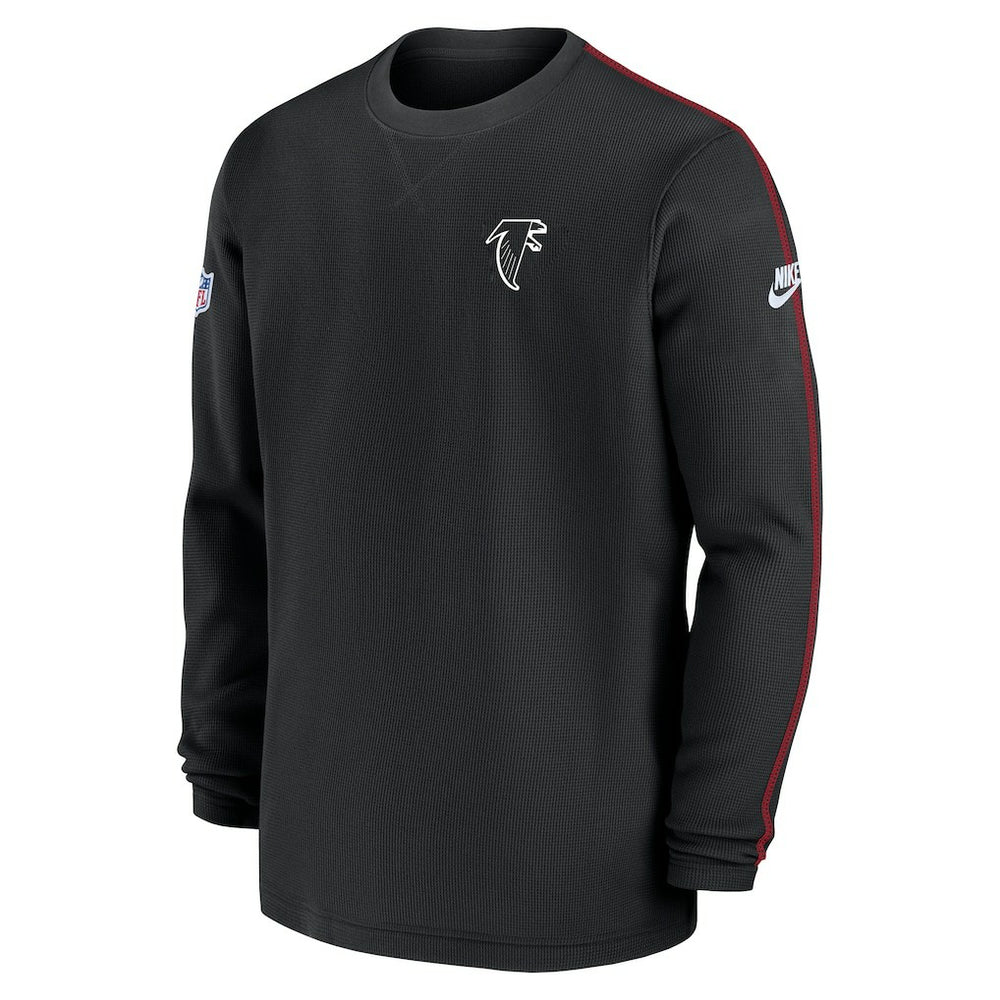 Atlanta Falcons Alternate Logo Coach Long Sleeve Top Black | Nike for Sale
