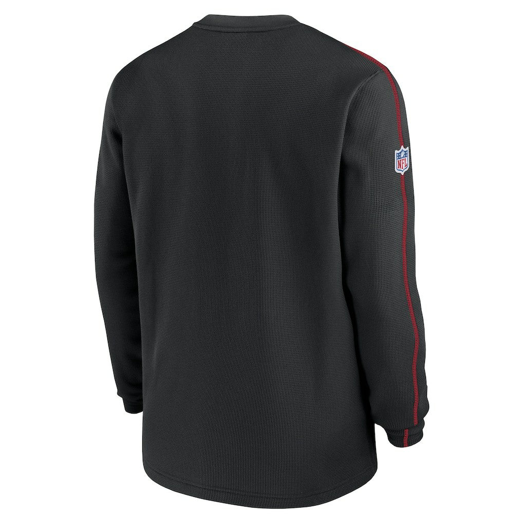 Atlanta Falcons Alternate Logo Coach Long Sleeve Top Black | Nike for Sale
