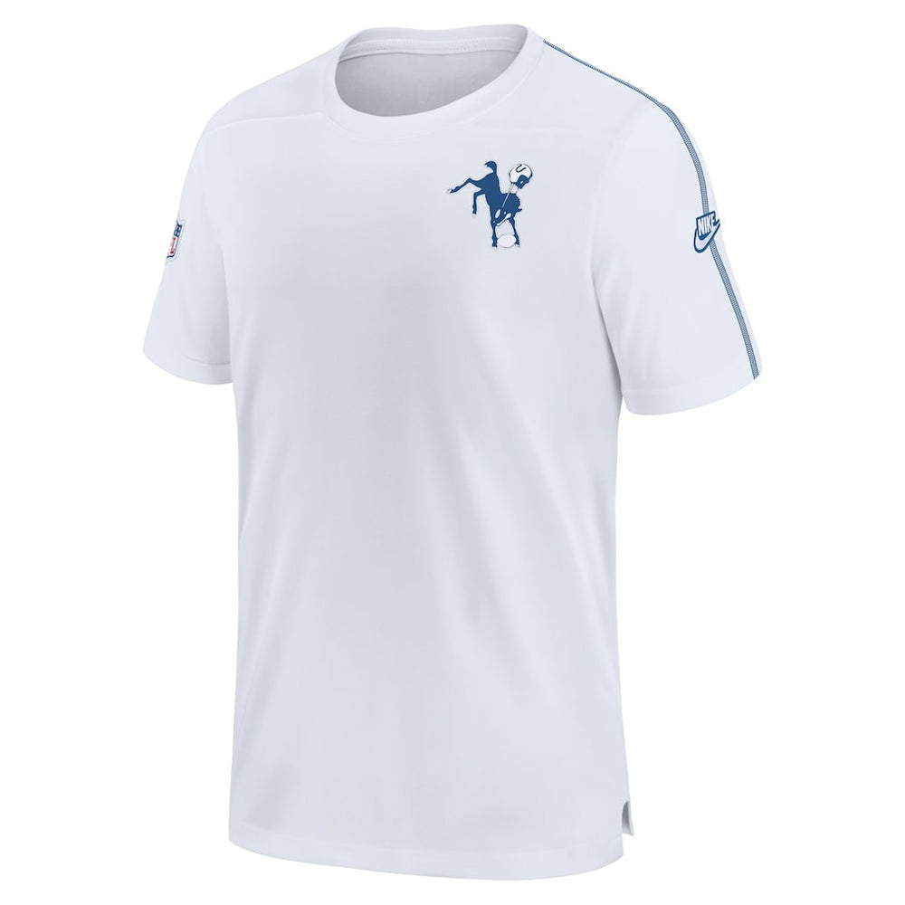 Indianapolis Colts Sideline Alternate Logo Coach Performance Top White | Nike for Sale