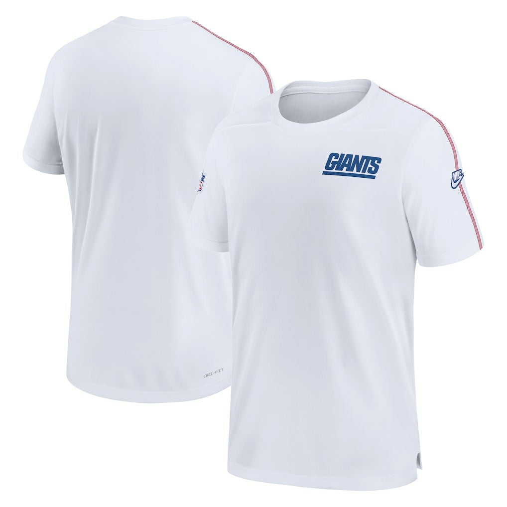 New York Giants Sideline Alternate Logo Coach Performance Top White | Nike for Sale