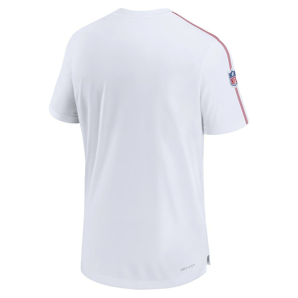 New York Giants Sideline Alternate Logo Coach Performance Top White | Nike for Sale