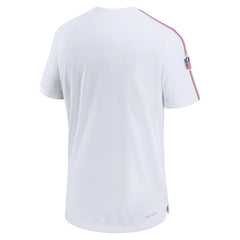 New York Giants Sideline Alternate Logo Coach Performance Top White | Nike for Sale