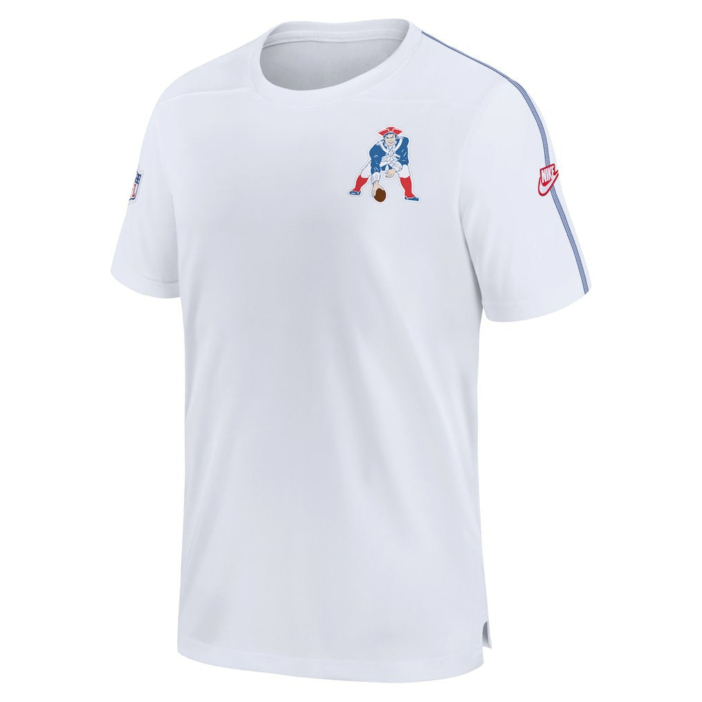 New England Patriots Sideline Alternate Logo Coach Performance Top White | Nike for Sale
