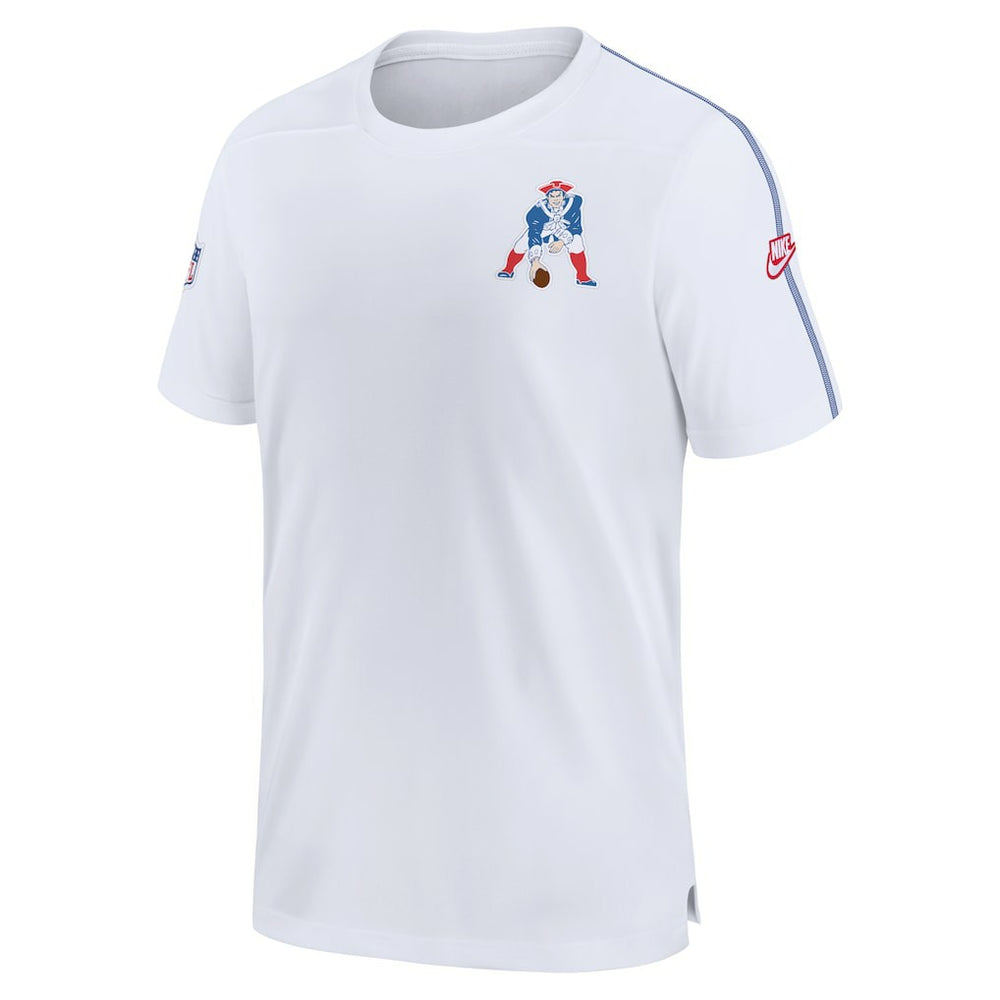 New England Patriots Sideline Alternate Logo Coach Performance Top White | Nike for Sale