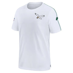 Philadelphia Eagles Sideline Alternate Logo Coach Performance Top White | Nike for Sale