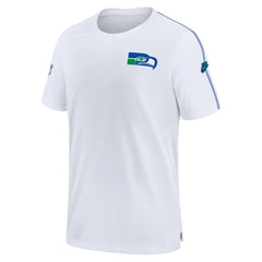Seattle Seahawks Sideline Alternate Logo Coach Performance Top White | Nike for Sale
