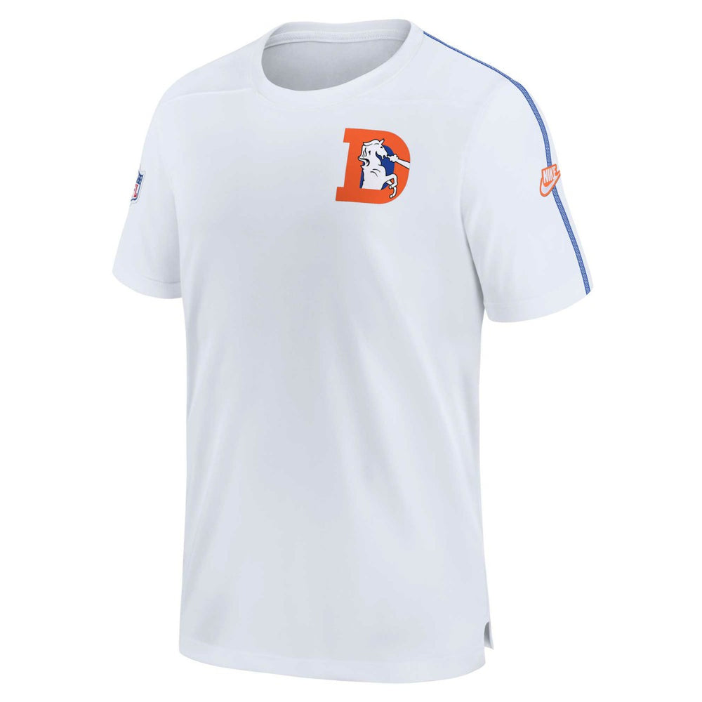 Denver Broncos Sideline Alternate Logo Coach Performance Top White | Nike for Sale