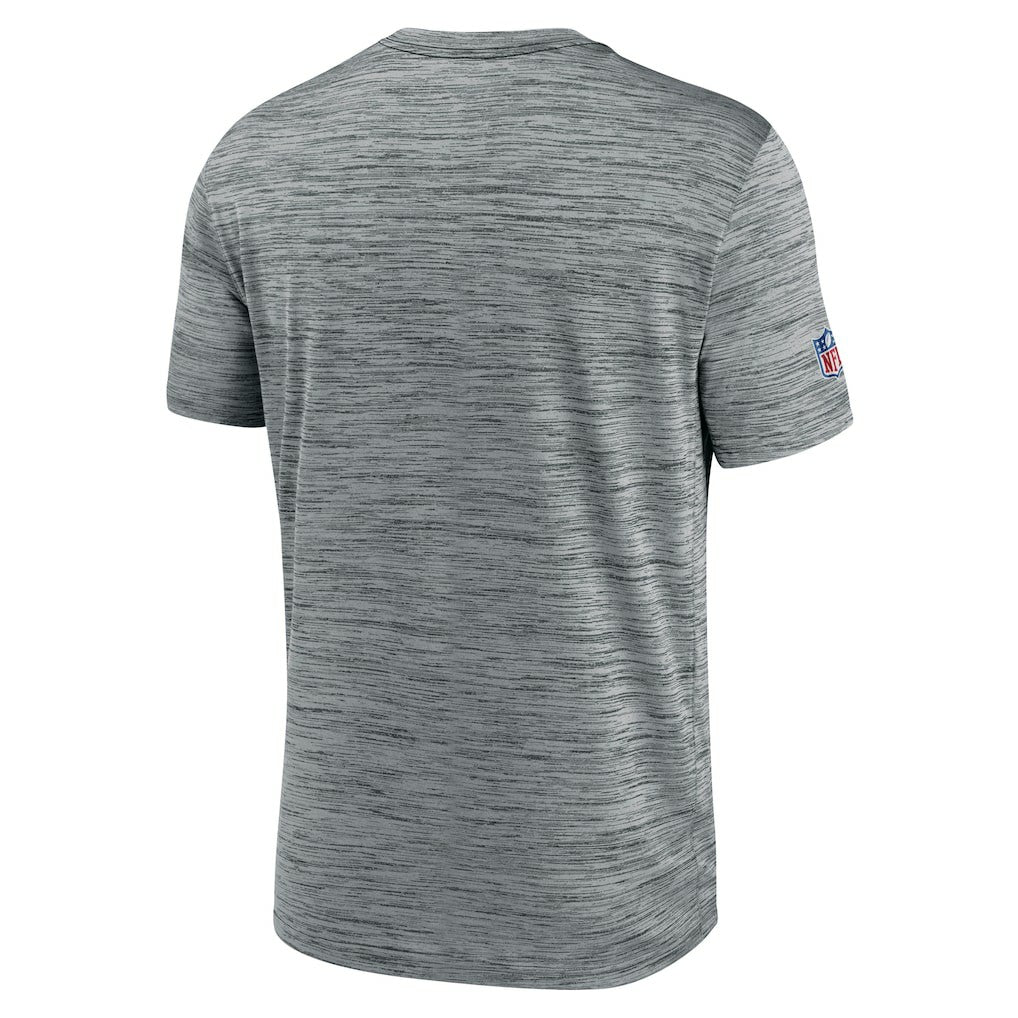 Minnesota Vikings Sideline Velocity Throwback Logo Dri-FIT T-Shirt Gray | Nike for Sale