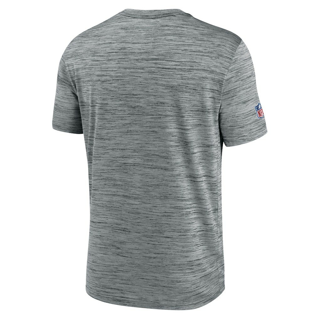 New York Giants Sideline Velocity Throwback Logo Dri-FIT T-Shirt Gray | Nike for Sale