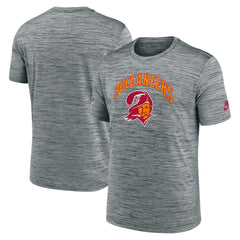 Tampa Bay Buccaneers Sideline Velocity Throwback Logo Dri-FIT T-Shirt Gray | Nike for Sale