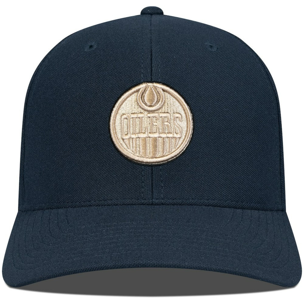 Edmonton Oilers Levelwear Fusion Lefty Hat - Black - NHL