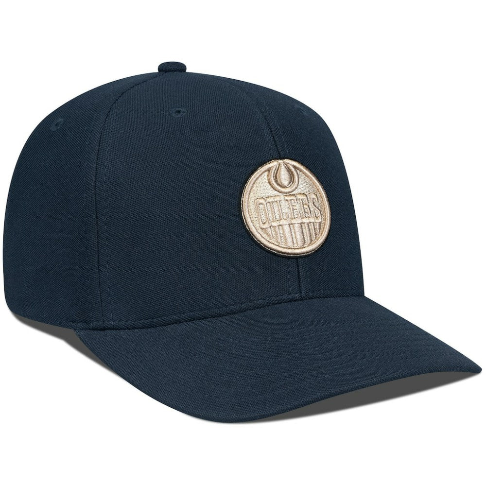 Edmonton Oilers Levelwear Fusion Lefty Hat - Black - NHL