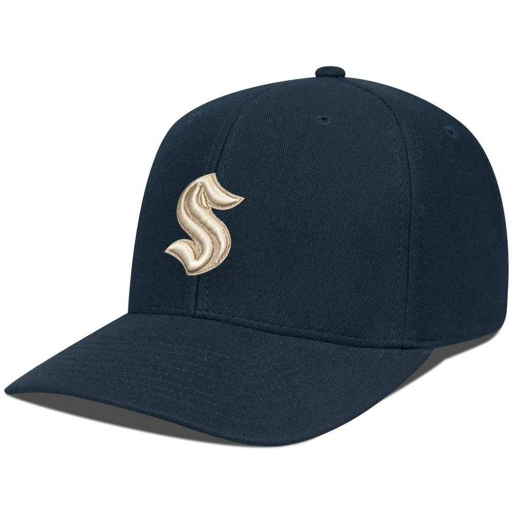Seattle Kraken Levelwear Fusion Lefty Hat - Black - NHL