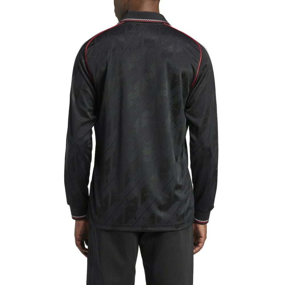 Manchester United Originals Lifestyler Long Sleeve Jersey Black | Adidas cheap