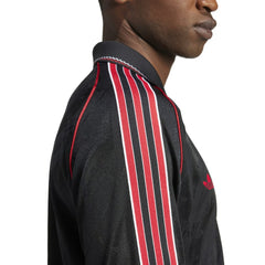 Manchester United Originals Lifestyler Long Sleeve Jersey Black | Adidas cheap