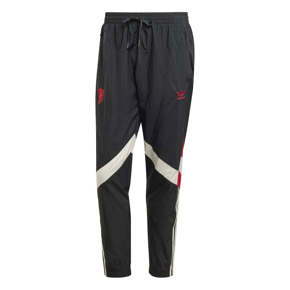 Manchester United Originals Lifestyler Track Pants Black | Adidas Sale
