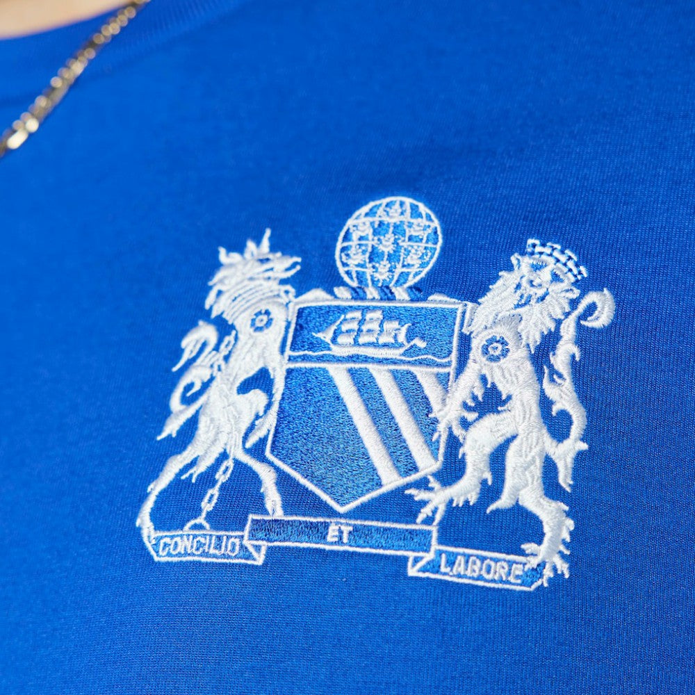 Manchester United x George Best Originals Lifestyler Long Sleeve Jersey Blue | Adidas Online