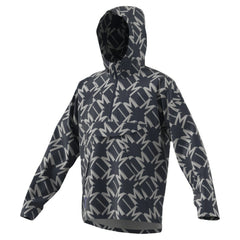 Manchester United 2024/25 Half-Zip Hoodie Windbreaker Jacket Charcoal | Adidas Sale