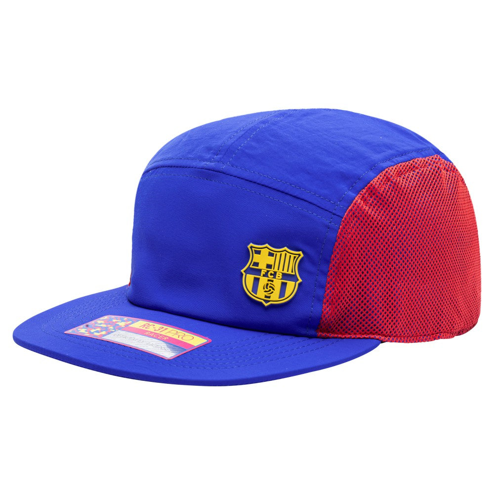 Barcelona Unisex Wing Racer Adjustable Hat Blue - FIFA World CUP