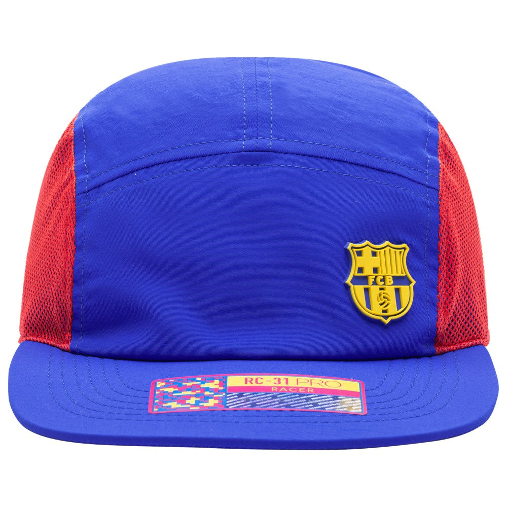Barcelona Unisex Wing Racer Adjustable Hat Blue - FIFA World CUP