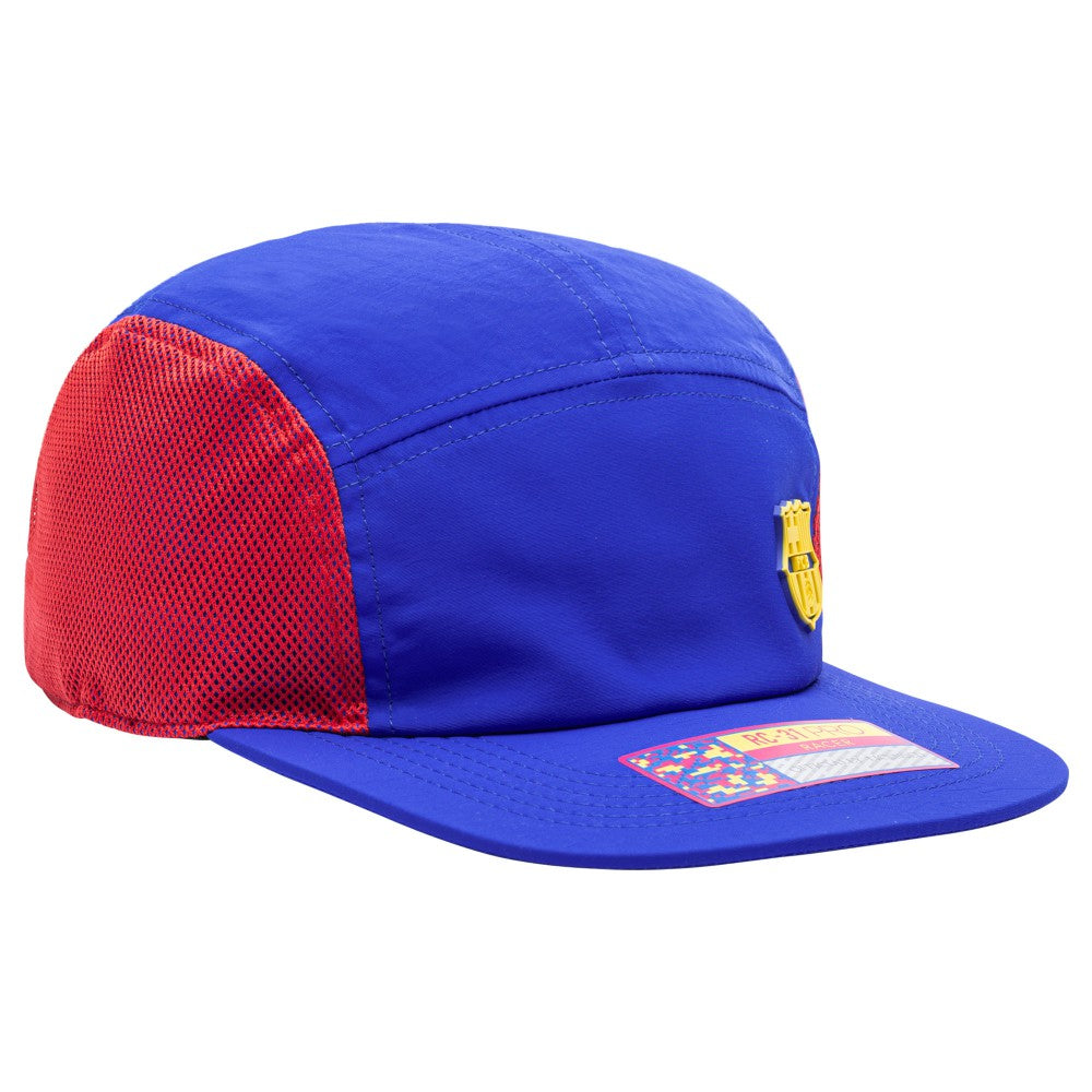 Barcelona Unisex Wing Racer Adjustable Hat Blue - FIFA World CUP
