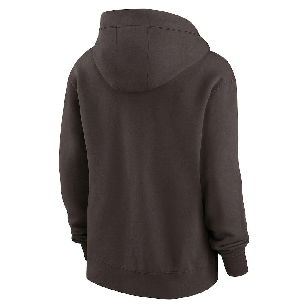 Cleveland Browns Women's Phoenix Full-Zip Hoodie Brown | Nike for Sale