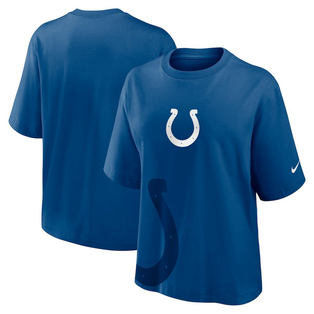 Indianapolis Colts Women's Boxy T-Shirt Royal | Nike for Sale