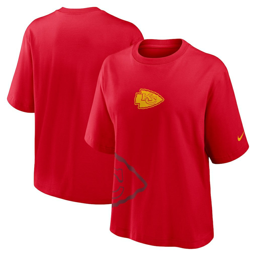 Kansas City Chiefs Women's Boxy T-Shirt Red | Nike for Sale