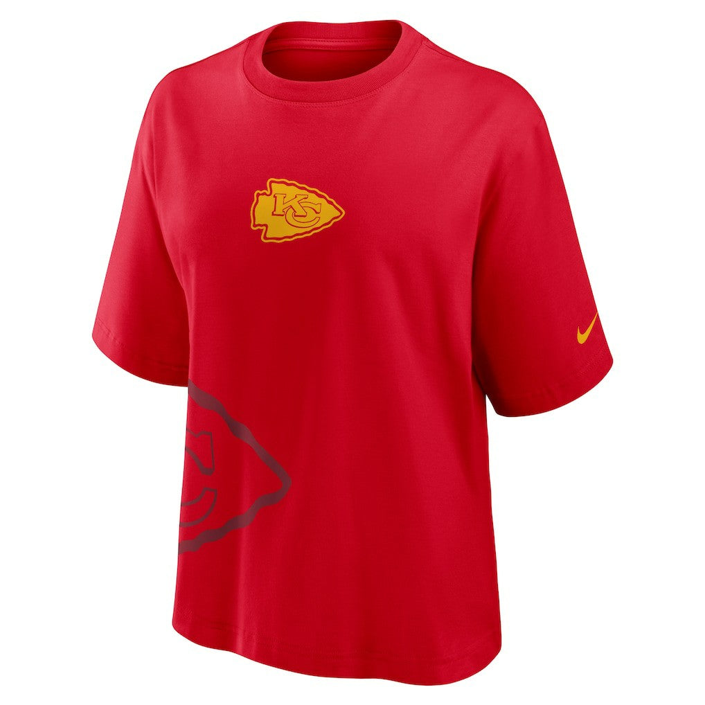 Kansas City Chiefs Women's Boxy T-Shirt Red | Nike for Sale