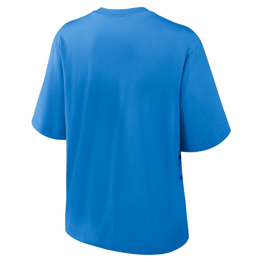 Los Angeles Chargers Women's Boxy T-Shirt Powder Blue | Nike for Sale