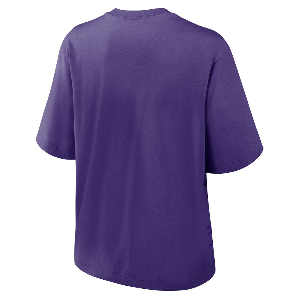 Minnesota Vikings Women's Boxy T-Shirt Purple | Nike for Sale