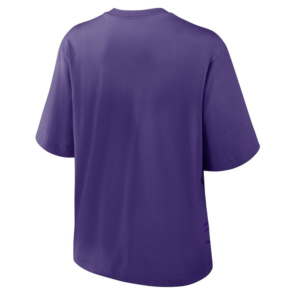Minnesota Vikings Women's Boxy T-Shirt Purple | Nike for Sale