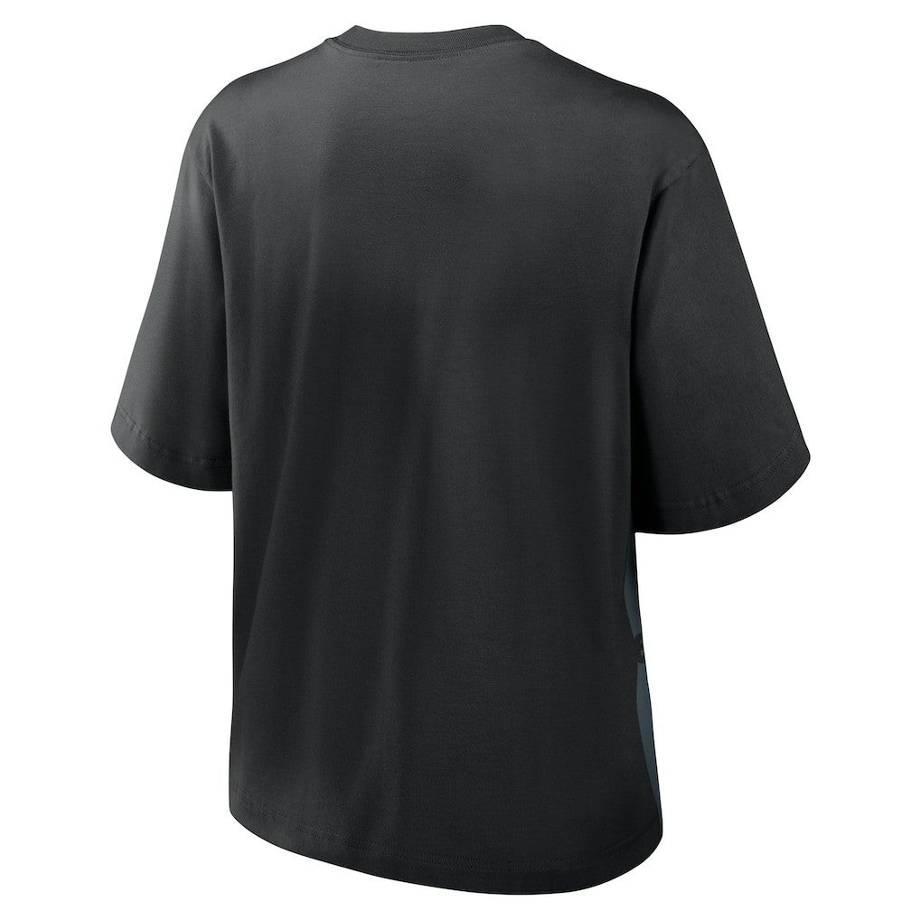 Pittsburgh Steelers Women's Boxy T-Shirt Black | Nike for Sale