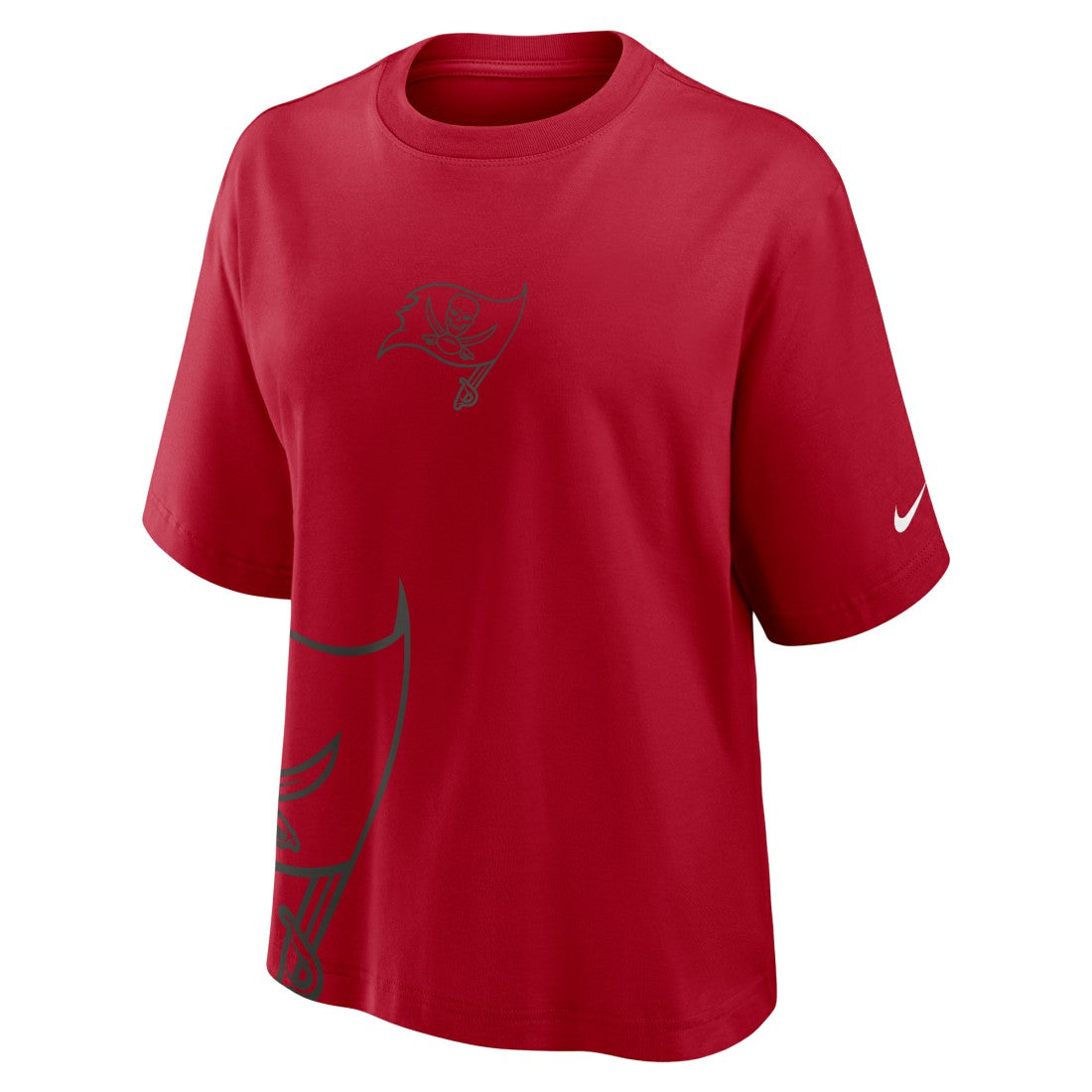 Tampa Bay Buccaneers Women's Boxy T-Shirt Red | Nike for Sale