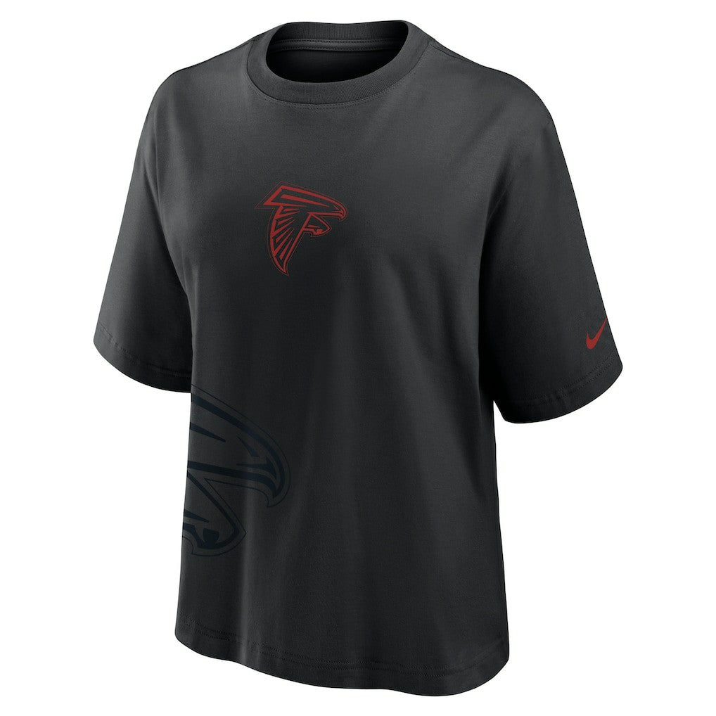 Atlanta Falcons Women's Boxy T-Shirt Black | Nike for Sale