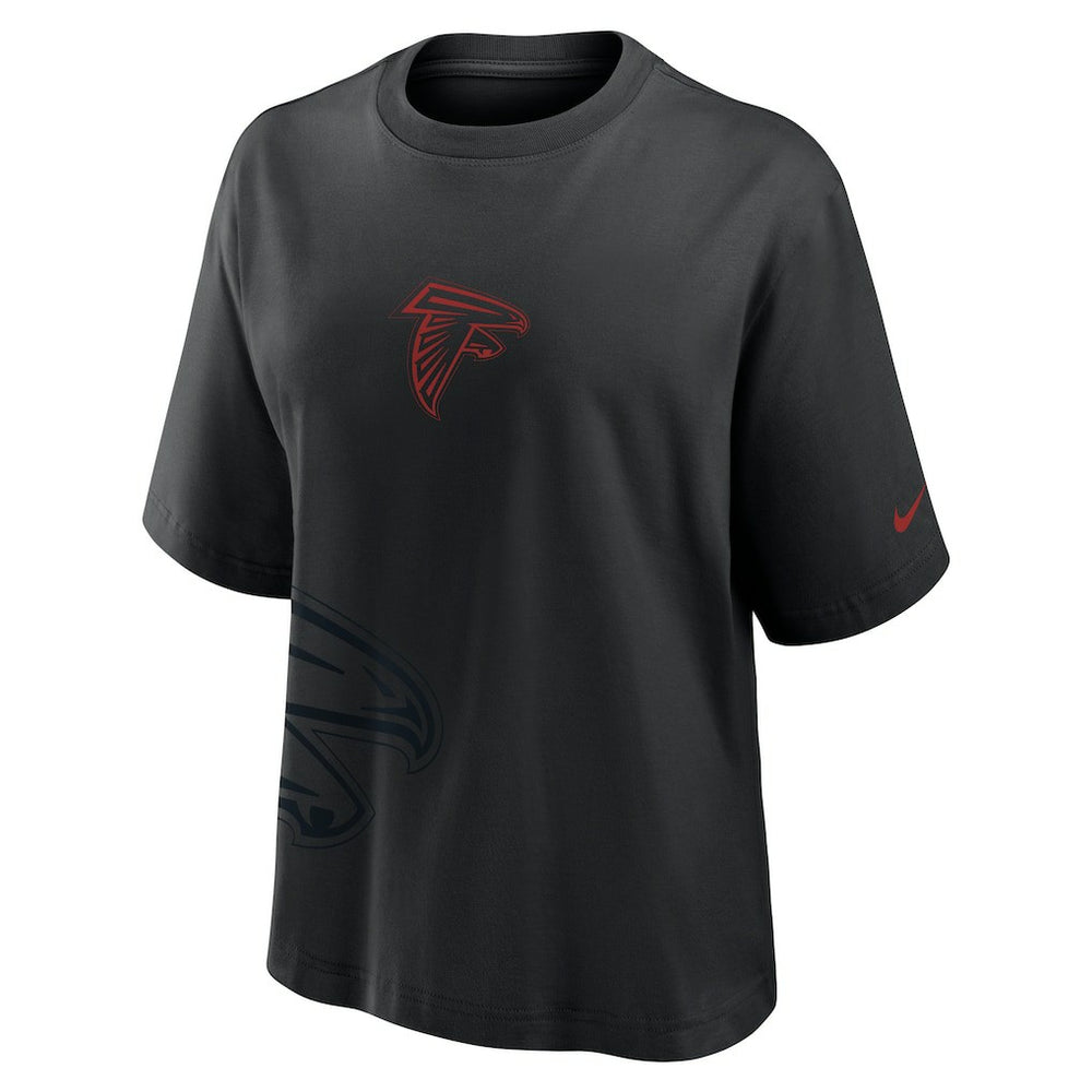 Atlanta Falcons Women's Boxy T-Shirt Black | Nike for Sale