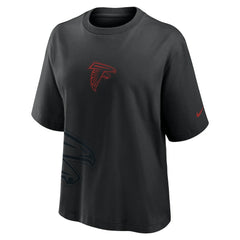 Atlanta Falcons Women's Boxy T-Shirt Black | Nike for Sale