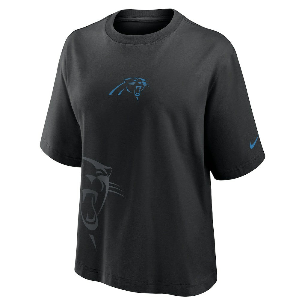 Carolina Panthers Women's Boxy T-Shirt Black | Nike for Sale